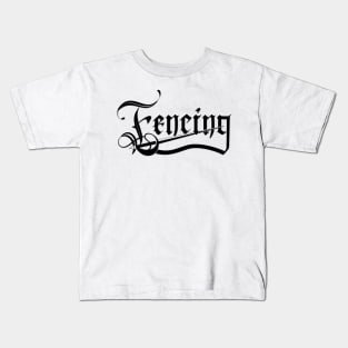 fencing Kids T-Shirt